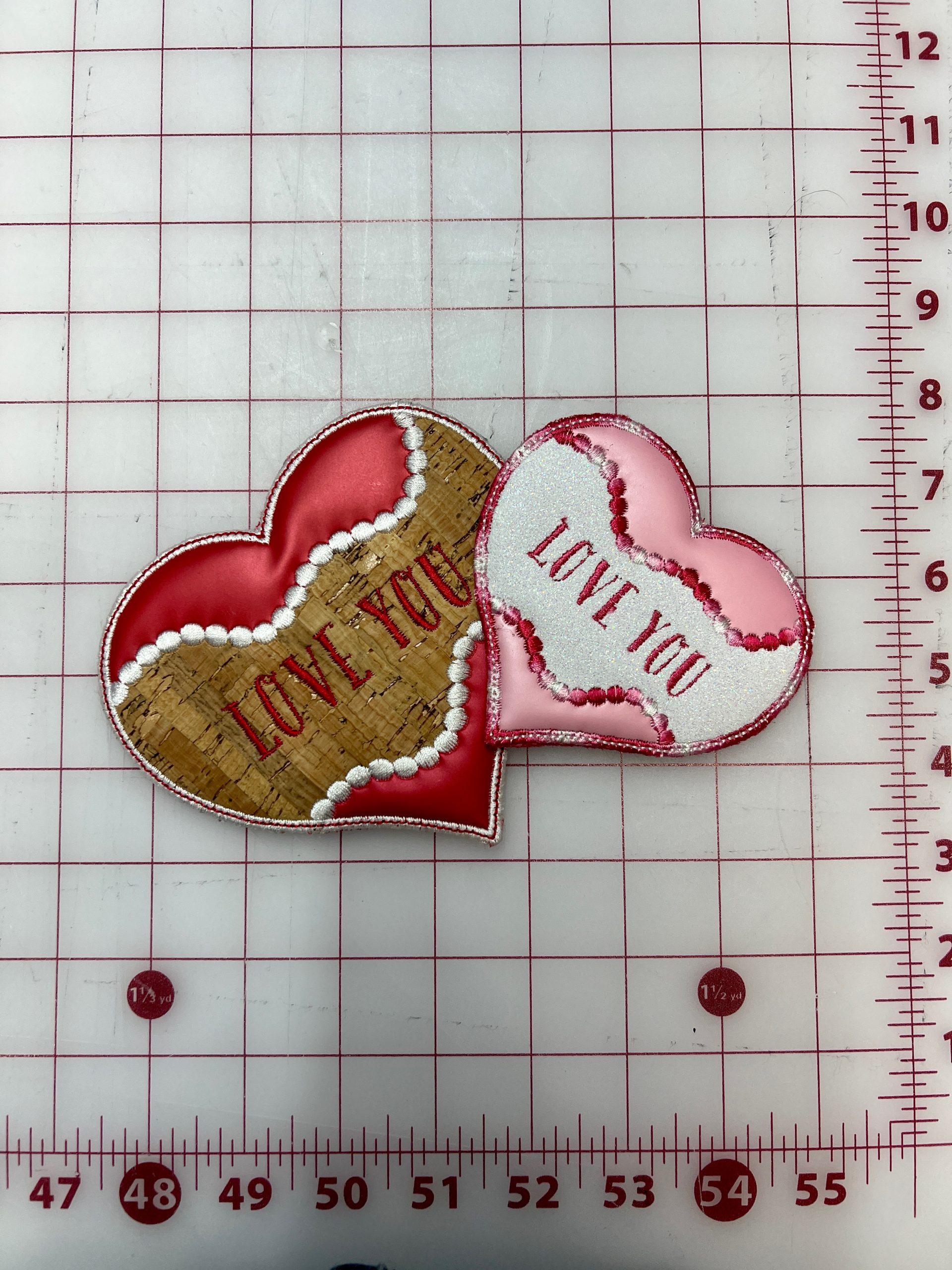 SweetPea Valentine's Heart Coaster