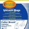 6 Fuller Brush Microfiltration Allergy Canister Vacuum Cleaner Bags