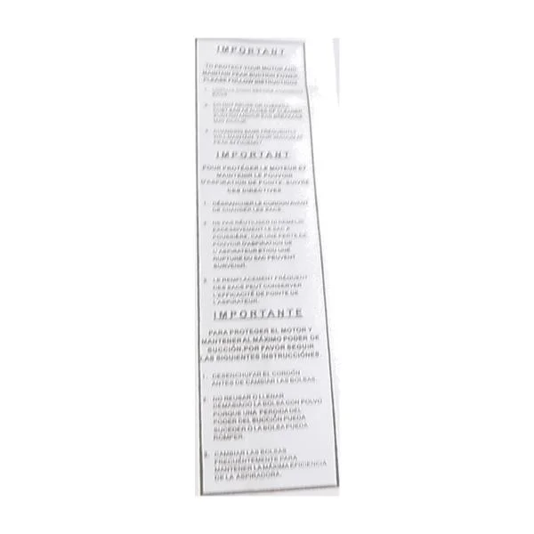 aftermarket Dirt Devil Type G Hand Vac Bags (3 pack) - Image 6