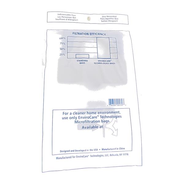 EnviroCare Replacement Vacuum bags for Eureka EX Canisters 3 Pack - Image 2