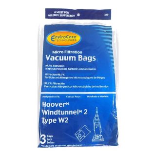 EnviroCare Replacement Vacuum Bags for Type W2 Windtunnel Uprights  3pk