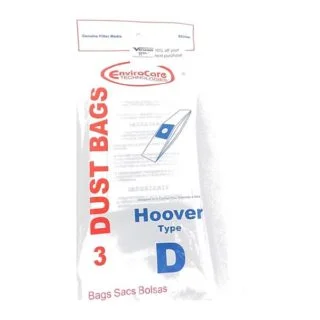 Hoover Dial A Matic Upright Vacuum Cleaner Type D Paper Bags 3 Pk