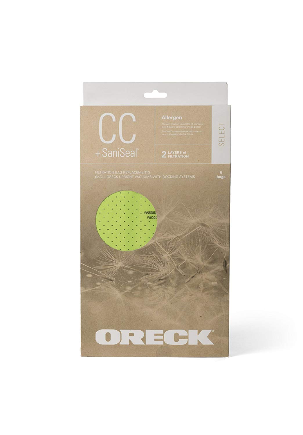 Oreck SUPERIOR HEPA Media Filtration Bags