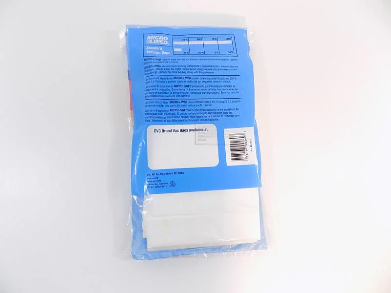 Dirt Devil Royal Type U Vacuum Cleaner Bags - 3pk - Image 2
