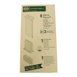 Sebo Service Box for K Series Vacuum with 8 Filter Bags, Exhaust Filter, and Pre-motor Microfilter