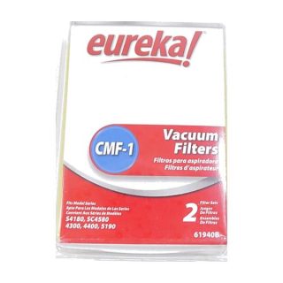 Eureka CMF-1 Filter 61940B - 2 motor filters, 2 micron cassette filters