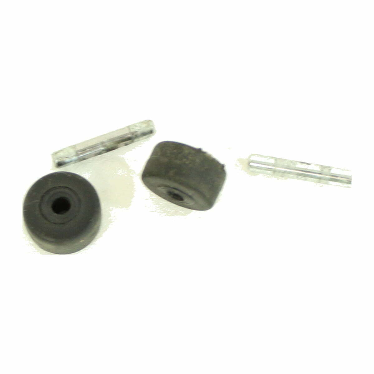 pre owned 2x Shark Navigator Front Roller Wheels + Pins for NV42, NV44,NV46, NV70, NV71
