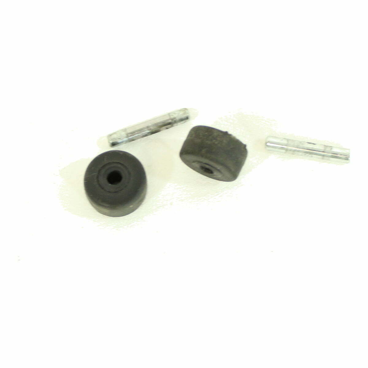 pre owned 2x Shark Navigator Front Roller Wheels + Pins for NV42, NV44,NV46, NV70, NV71