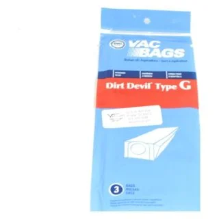 aftermarket Dirt Devil Type G Hand Vac Bags (3 pack)