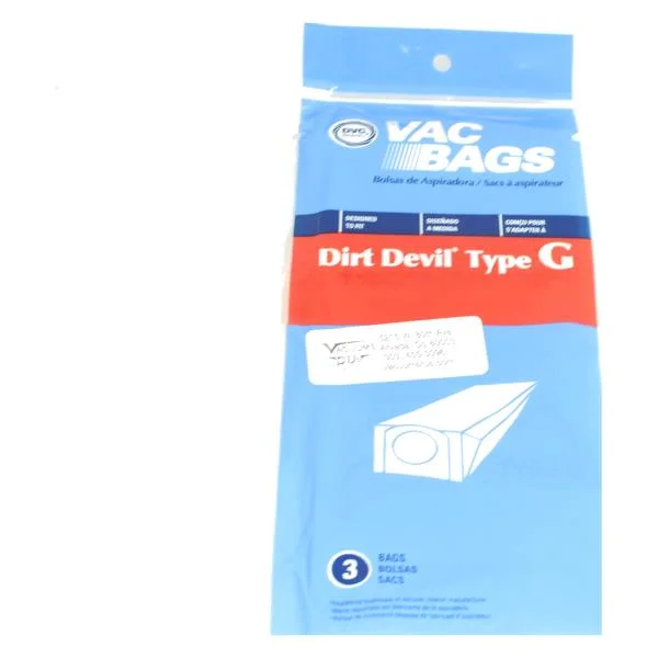 aftermarket Dirt Devil Type G Hand Vac Bags (3 pack)
