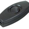 Brown In Line Feed Through Rocker Switch SPT-2