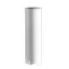 White Plastic Standard Candle Covers 2"