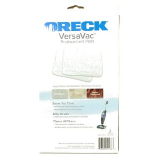 Genuine Oreck Versavac replacement pads pack of 2