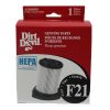 Filter, F21 82750 Dirt Cup Vision Power Pac Pleatd