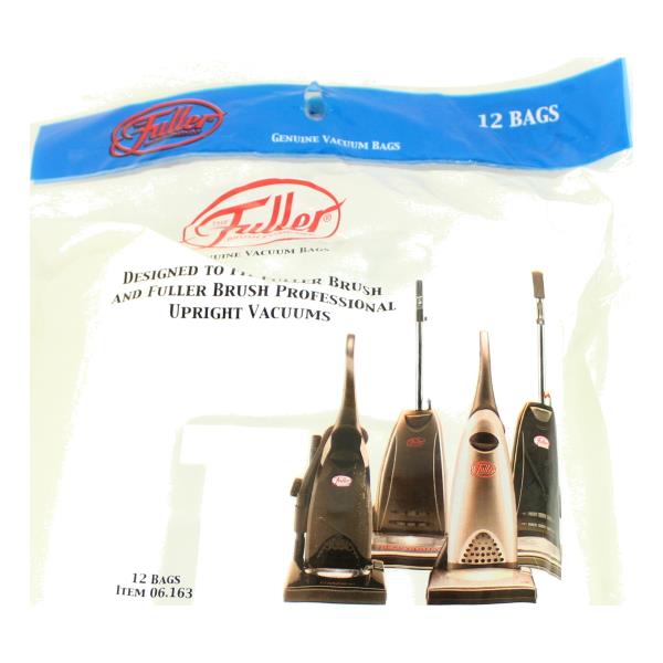 Fuller brush 12 pack paper bags compatible with Simplicity and Riccar A bags as well as panasonic u u3