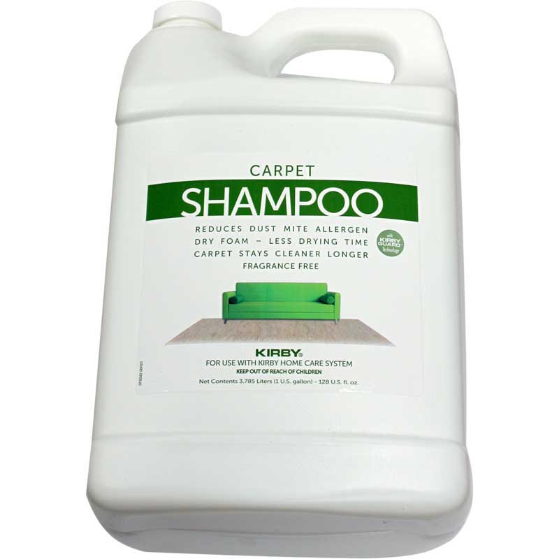Cleaner,Carpet Shampoo Unscented Allergen Gal