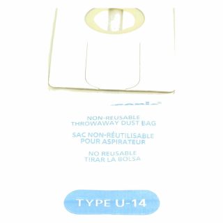 Panasonic AMC-M2EP 3-Pack Type U-14 Upright Micron Vacuum Bag