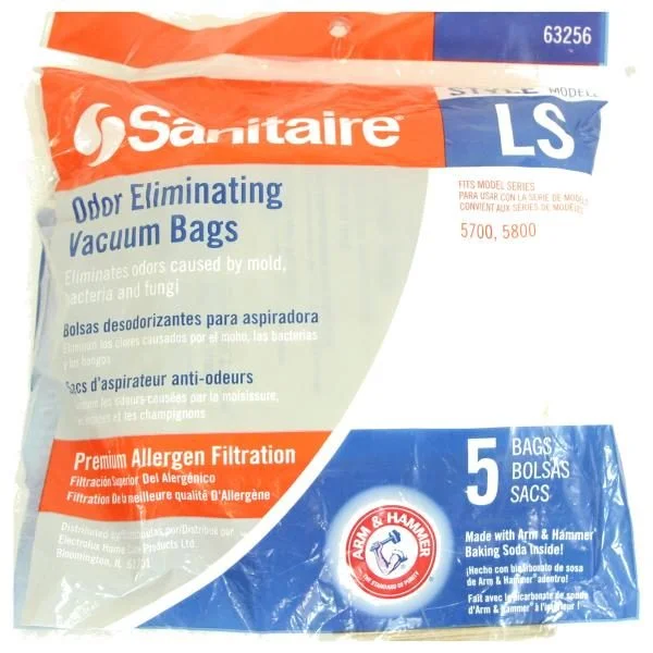 Paper Bag, Style LS Sanitaire 5 Pk