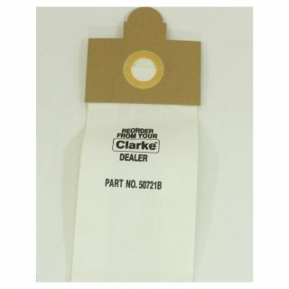 Clarke 50721b Combivac Vacuum Bags Microfiltration with Closure - 10 Pack