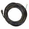 Cord, 50' Black 18/3 SJT Commercial Eureka