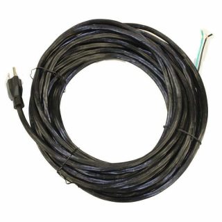 Cord, 50' Black 18/3 SJT Commercial Eureka