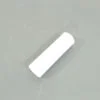 Plastic Candle Cover. Specifications include: 3" tall, 3/4" Inside Diameter, White Color, Fits over Candelabra Size Socket
