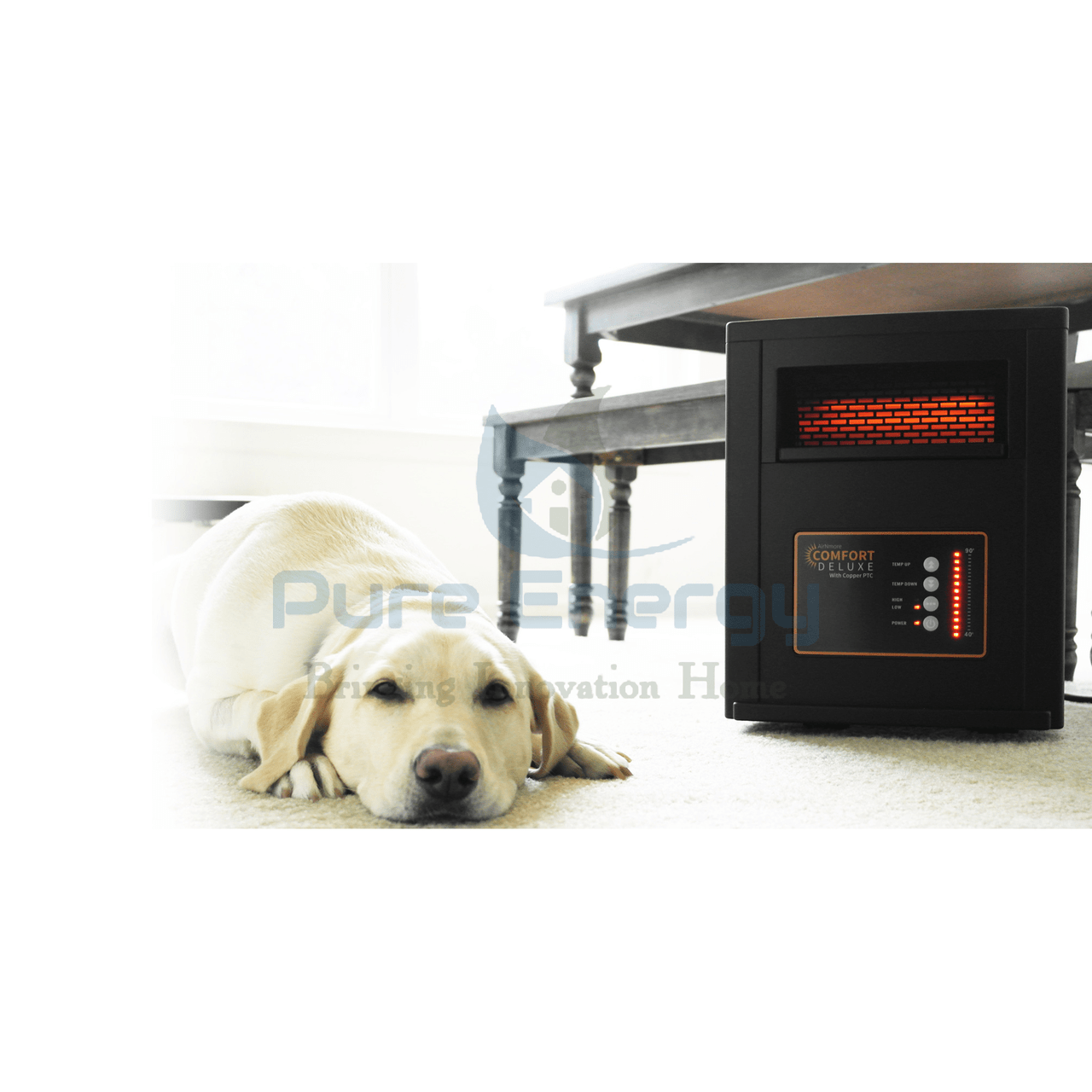 Comfort Deluxe 1500 Copper PTC Infrared Heater
