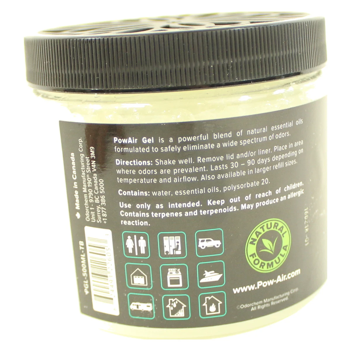 PowAir Odor Neutralizer Gel Tropical Breeze