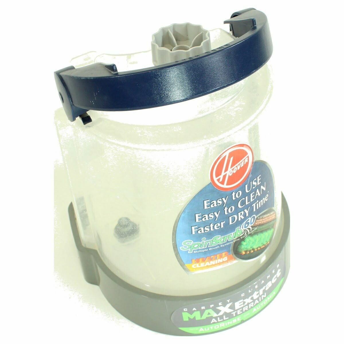 Preowned clean water container for hoover carpet cleaners F7205-900, F7205-910, F7205-970, F7210-900, F7220-900, F7225-900, F7226-900, F7425-900, F7426-900, F7221-900, F7225-900, F7226-900, F7425-900, F7426-900, F7430-900, F7440-980, F7441-980, F7443-940, F7431-900 and all SteamVac V2's not listed - Image 2