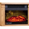 Heat Surge Mini-Glo Efficiency Plus Touch Golden Oak with Remote