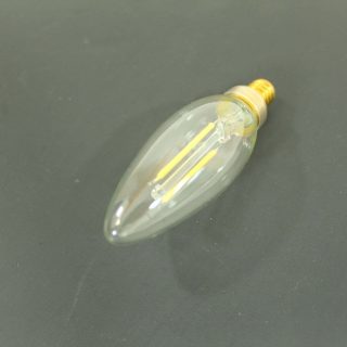 Candelabra LED Replacement Bulb 20W Incandescent E12 Base 2 Watt