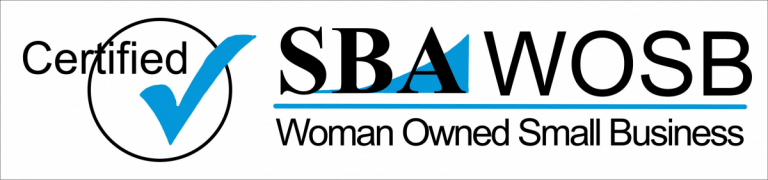 SBA certified woman owned small business banner