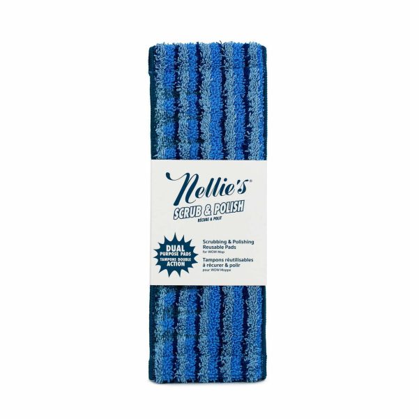 Nellies Scrub & Polish Pads for Wow Mop