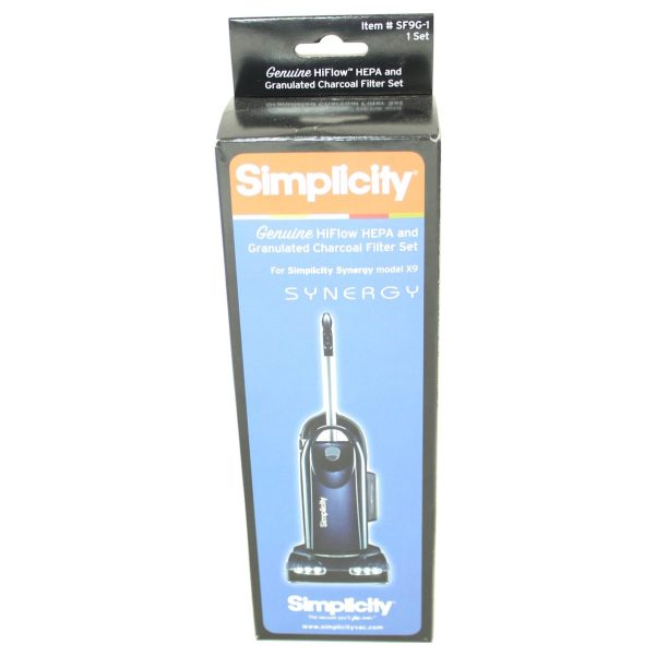 Simplicity Synergy Filter Set HEPA Granulated Charcoal Motor