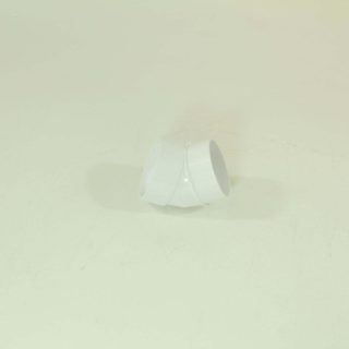Elbow Plastiflex 45degree spigot Central Vacuum tubing PVC pipe fitting