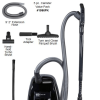 Sebo K3 Onyx Black Canister Vacuum w/ 10 Year Warranty