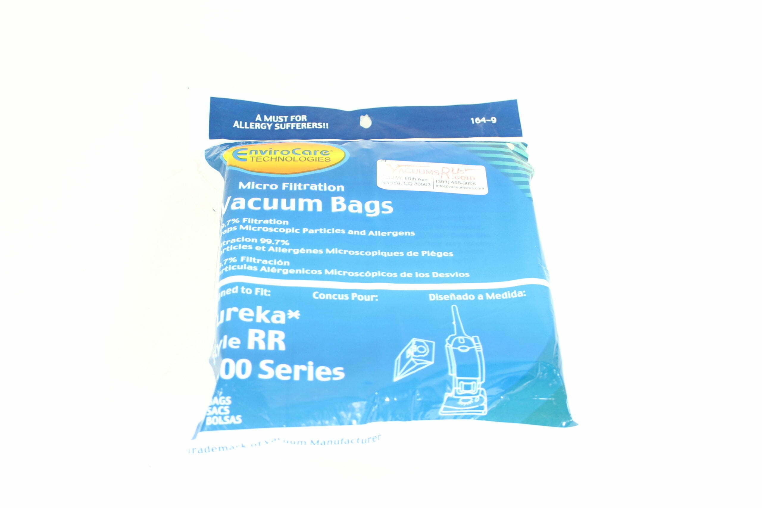 4874AT 6 Vacuum Bags for Eureka 4800 series 4870F 61115 4872AT 4870AT 