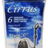 Cirrus Style C Bags for Canister