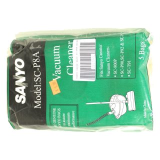 Sanyo Paper Bags SC-P8A Microlined 5pk