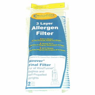 Hoover 3 Level Allergen Filter for Windtunnel Bagless Uprights