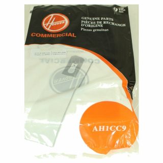 Hoover Commercial Paper Bags 9pk for CH51012 and UR32200PC