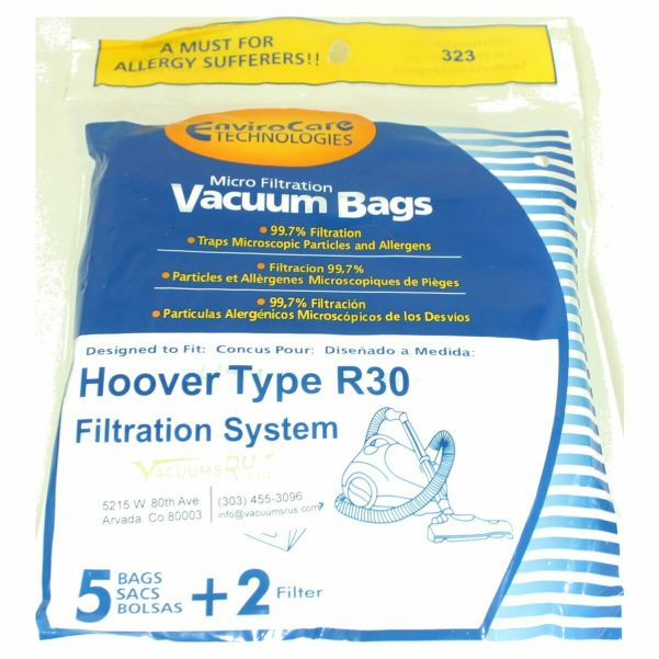 Hoover Paper Bags Type R30 5pk