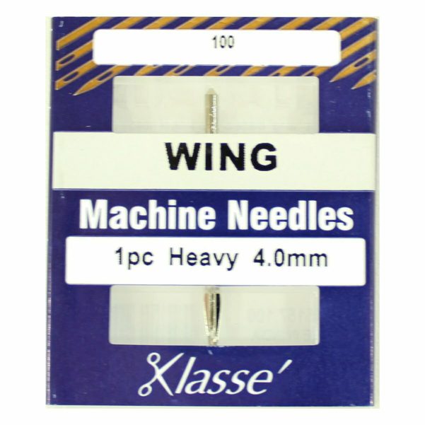 Klasse Hemstitch Wing 4mm Sewing Machine Needle