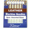 Klasse Leather 100/16 110/18 Sewing Machine Needles 6pk