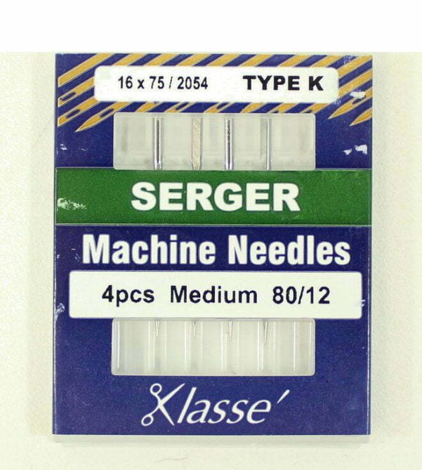 Klasse Serger 170K 80/12 Sewing Machine Needles 4pk