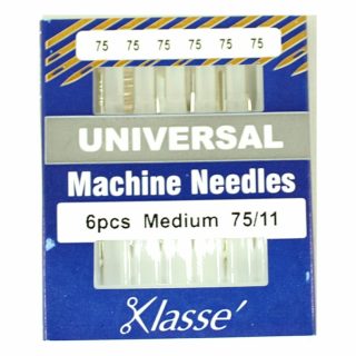 Klasse Universal 75/11 Sewing Machine Needles 6pk