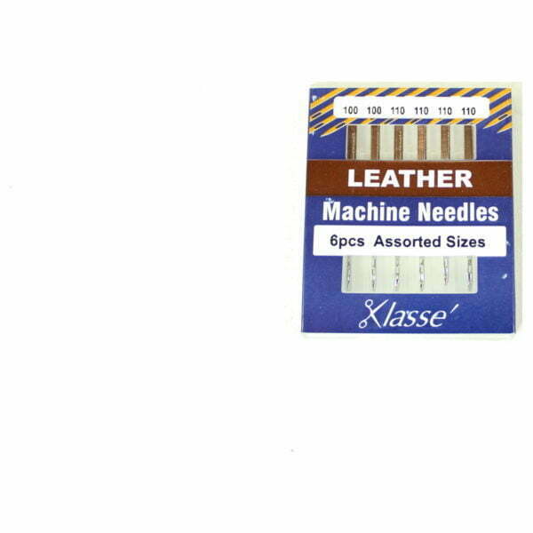 Klasse Leather 100/16 110/18 Sewing Machine Needles 6pk
