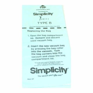 Paper Bag Type B for 7 Series and 8 Series 3pk