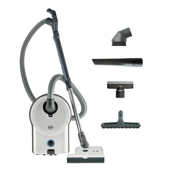 Sebo Airbelt D4 Premium Canister Vacuum- Ivory white