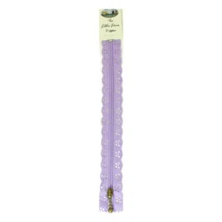 8in Lace Zipper - Lavender
